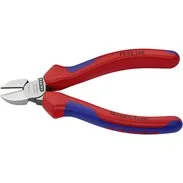 KNIPEX Boční štípací kleště, hlava leštěná, a vícesložkové návleky 140mm